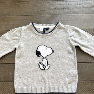 Janie and Jack Snoopy sweater